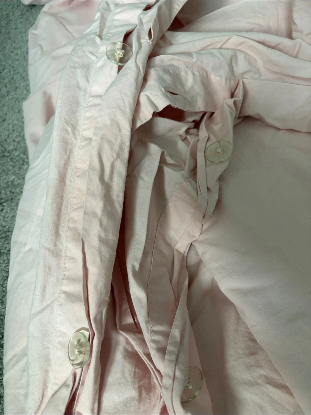 Pottery Barn Teen soft pale